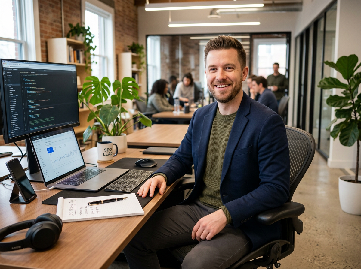 Marcus Lee, Head of Web & SEO at BrightPath Studio